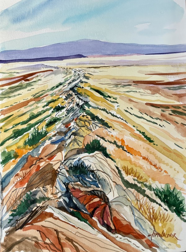 The Galisteo Dike by Jim Walther