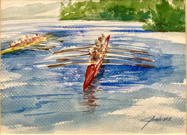 Philly Sculls by Jim Walther