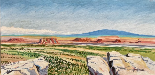 Enchanted Mesa, Acoma NM by Jim Walther