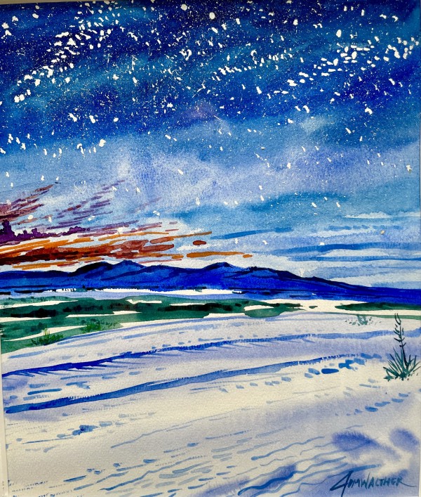 A Night at White Sands by Jim Walther