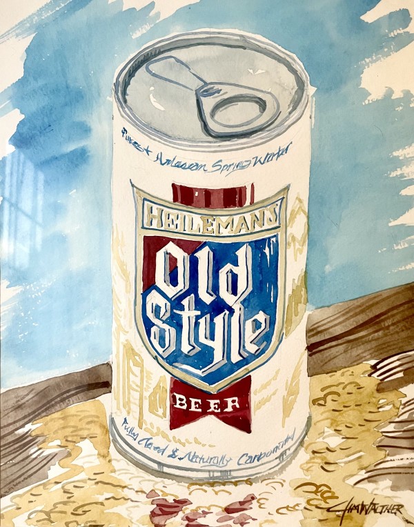 Beer can series, Old Style Beer by Jim Walther