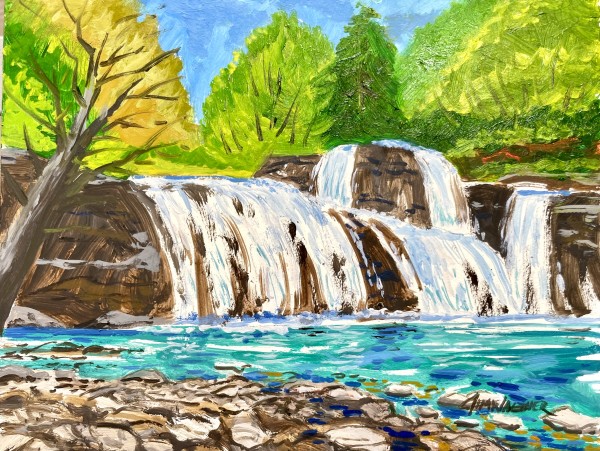 Brush Creek Falls by Jim Walther