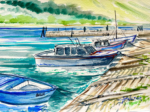 At the Docks by Jim Walther