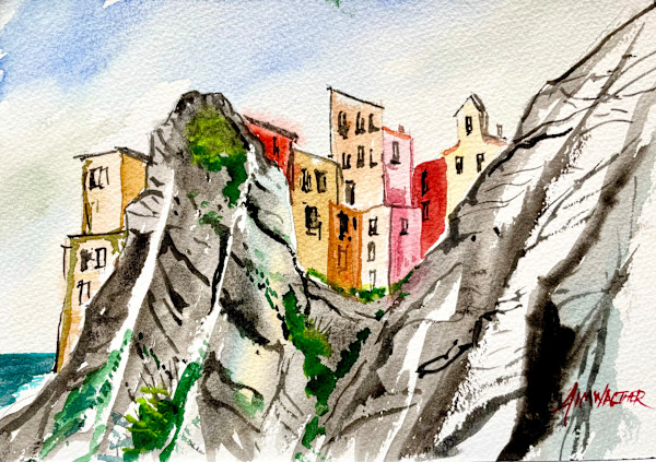 Entering Manarole by Jim Walther