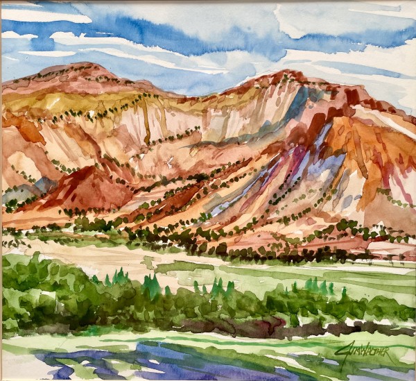 Ghost Ranch Cliffs #3 by Jim Walther