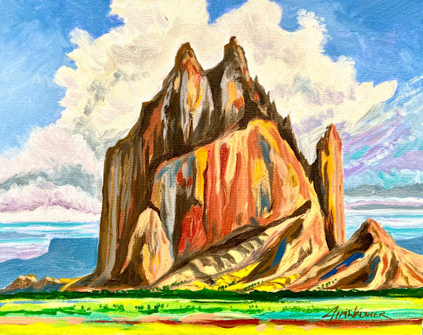 Tse' Bit'a'i   Rock with Wings by Jim Walther