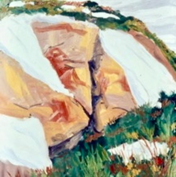 Rock and Snow by Jim Walther