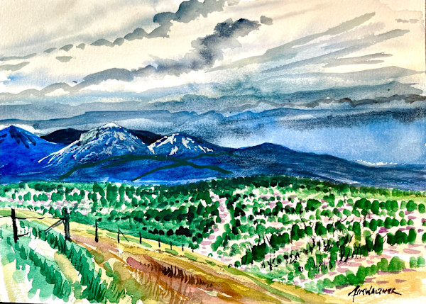 Storm at No Agua by Jim Walther