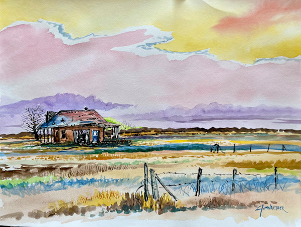 The House with the Blue Door by Jim Walther