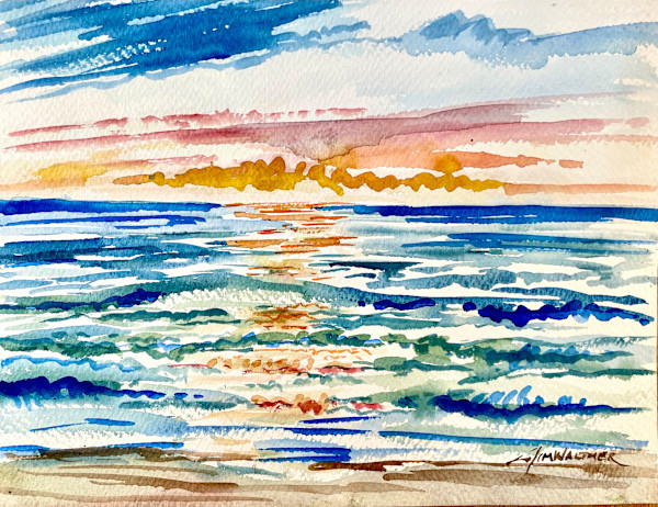 Outer Banks Sunset by Jim Walther