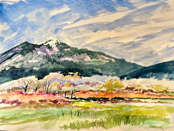 Taos Mountains by Jim Walther