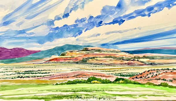 Ghost Ranch Afternoon by Jim Walther