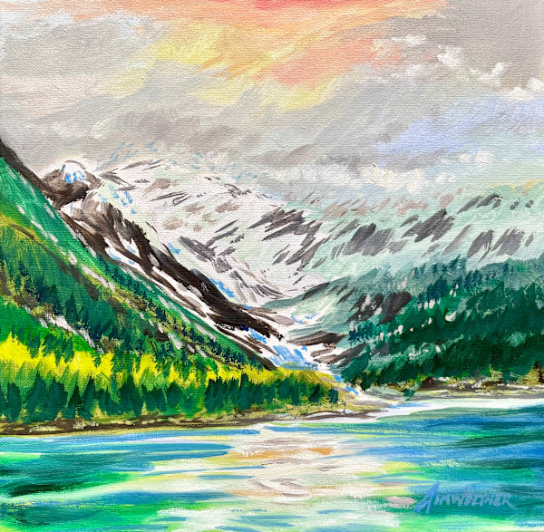 Bear Glacier by Jim Walther