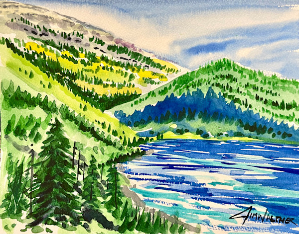 Pecos Baldy Lake by Jim Walther