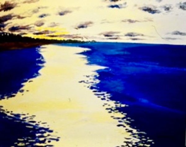 Coastline Sunset by Jim Walther