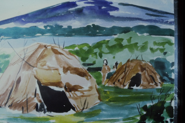 Stick & Mud House by Jim Walther