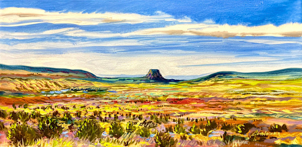 Distant Cabezon by Jim Walther