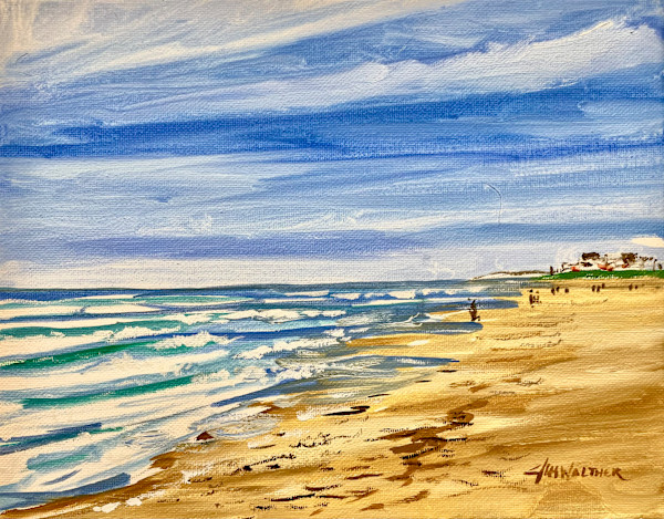Winter Beach by Jim Walther