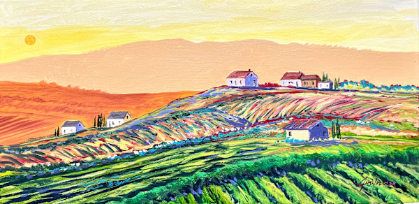 Autumn in Mombaruzzo by Jim Walther