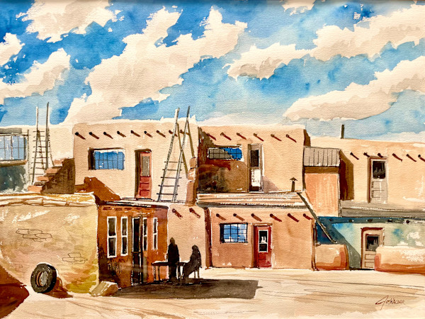 Acoma Afternoon by Jim Walther