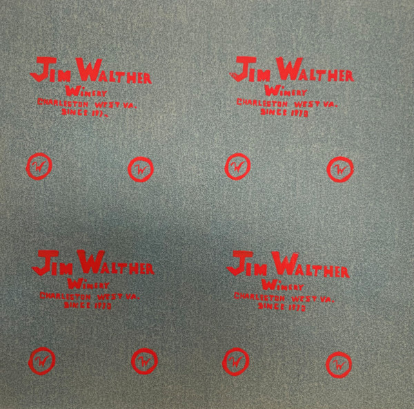 Wine Label by Jim Walther