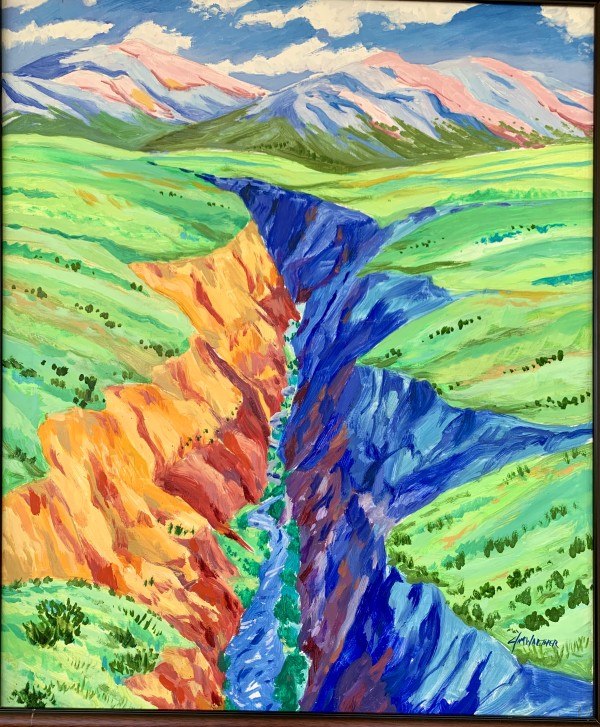 Taos Gorge Dream by Jim Walther
