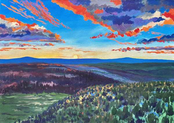 Jemez Sunset by Jim Walther