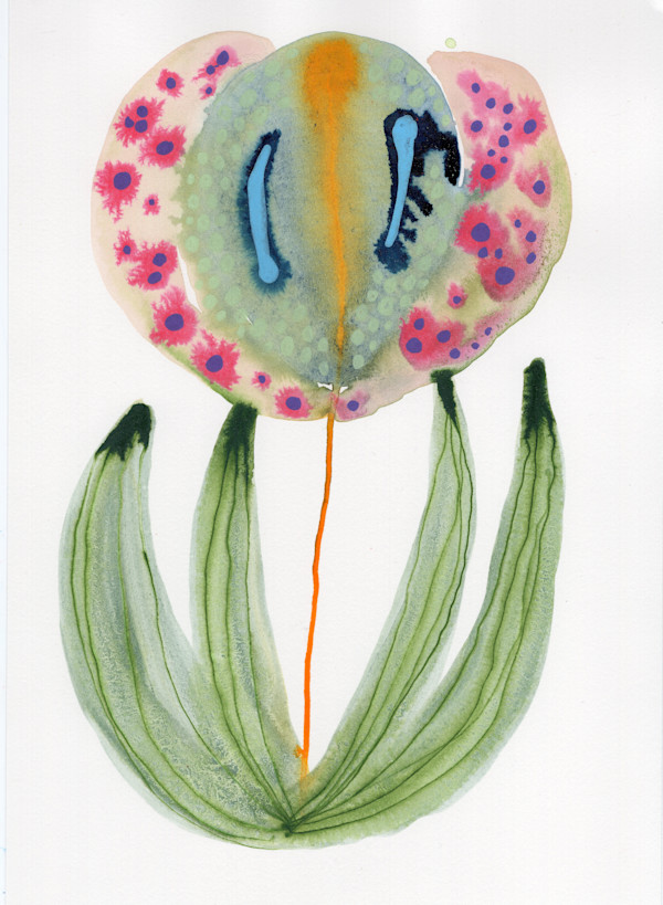 Single Flower Botanical by kelly mccallum