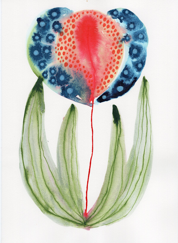 Single Flower Botanical by kelly mccallum