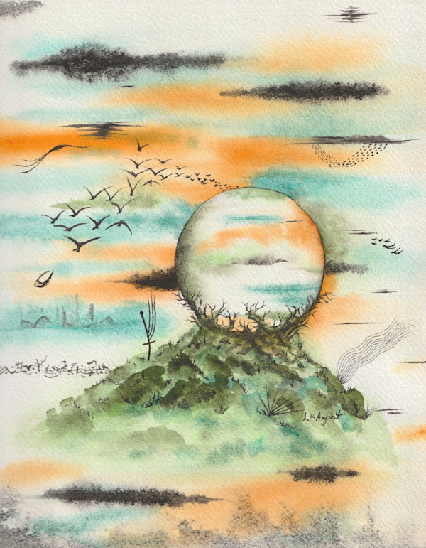 Fantasy Landscape by Lisa Amport, Image 1.
