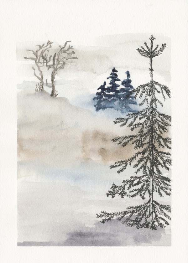 Misty Landscape 3 by Lisa Amport
