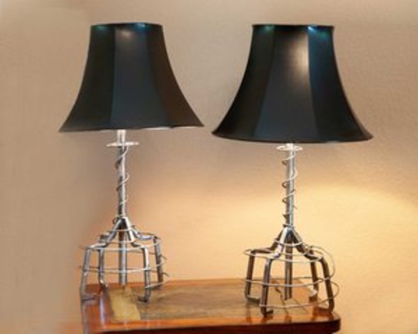 Set of Table Lamps by Dick Bixler