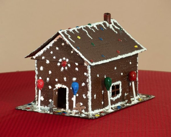 Gingerbread House I and II by Dick Bixler