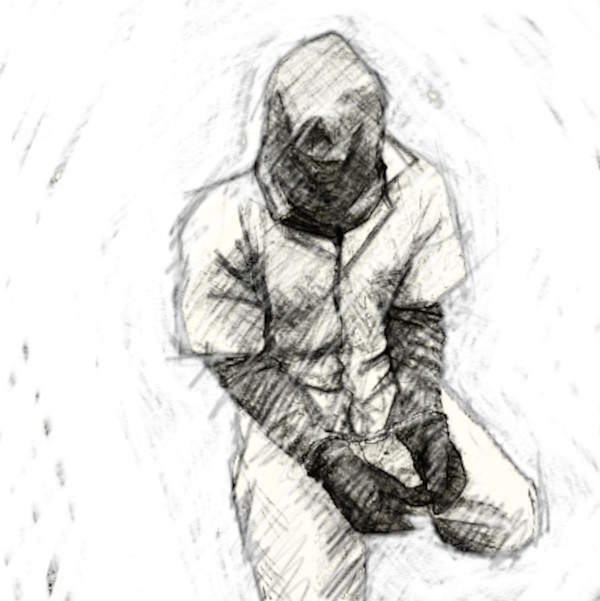 Self Portrait in Prayer by Stephen Blank