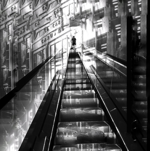 Escalator 2 by Karen Numme