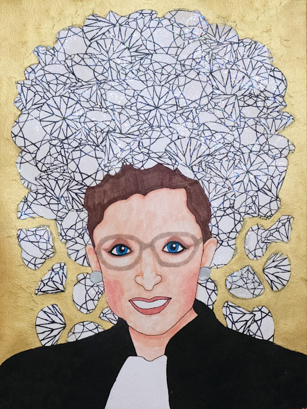 Ruth Bader Ginsburg by Krista Kelly