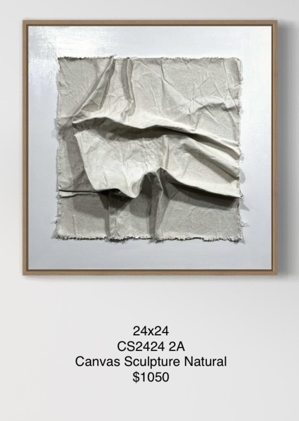 CS2424 2A Canvas Sculpture Natural by Michael Denny Art