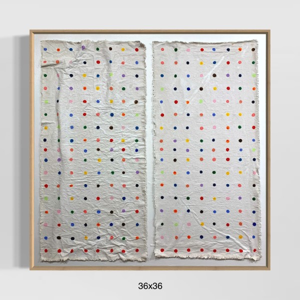 Pop Art Dots PAD3636 A by Michael Denny Art