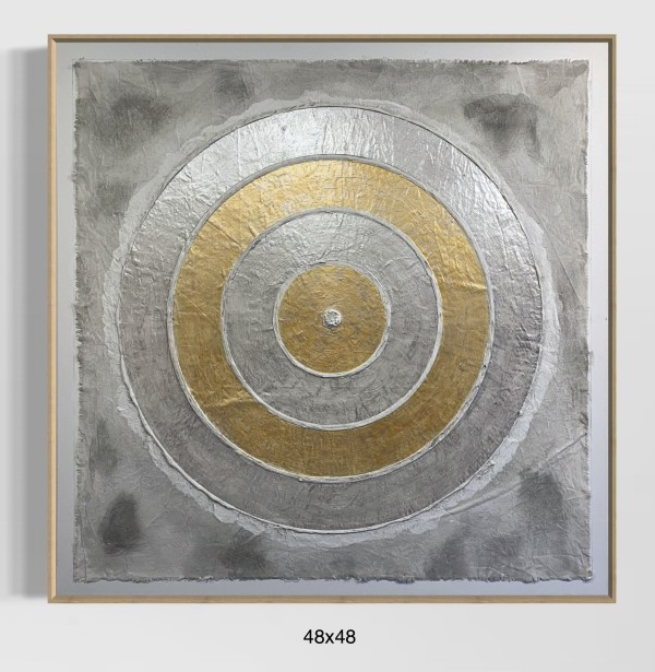Circles C4848 B by Michael Denny Art