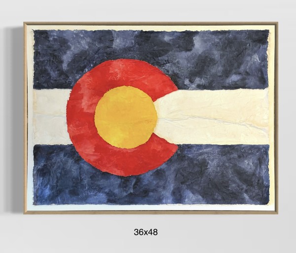 Flags CO F3648 A by Michael Denny Art