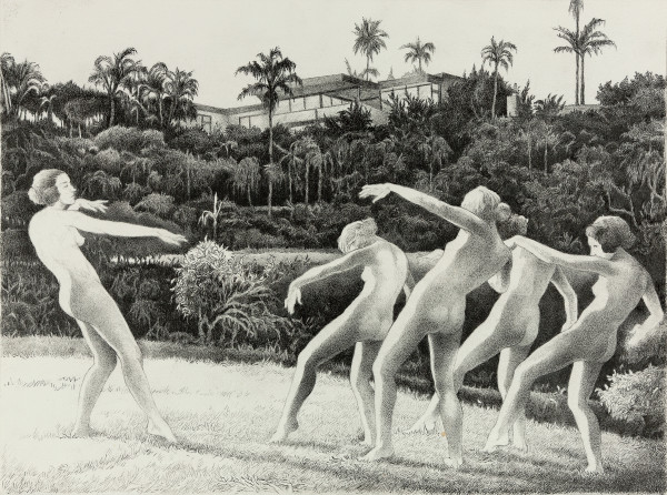 Bacchanal at the Beach House by Andrew Kayser