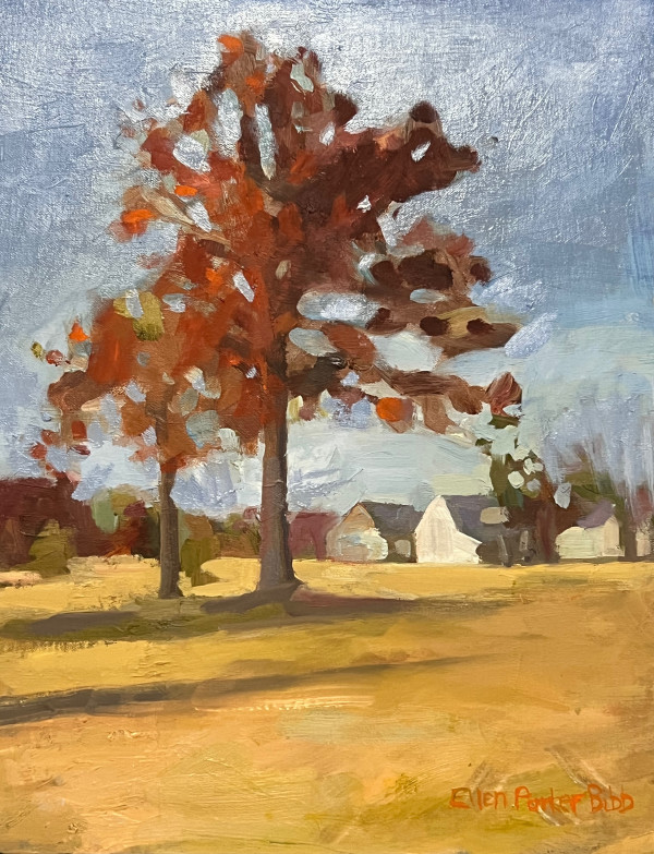 Autumn View from Richland Creek Greenway by Ellen Bibb