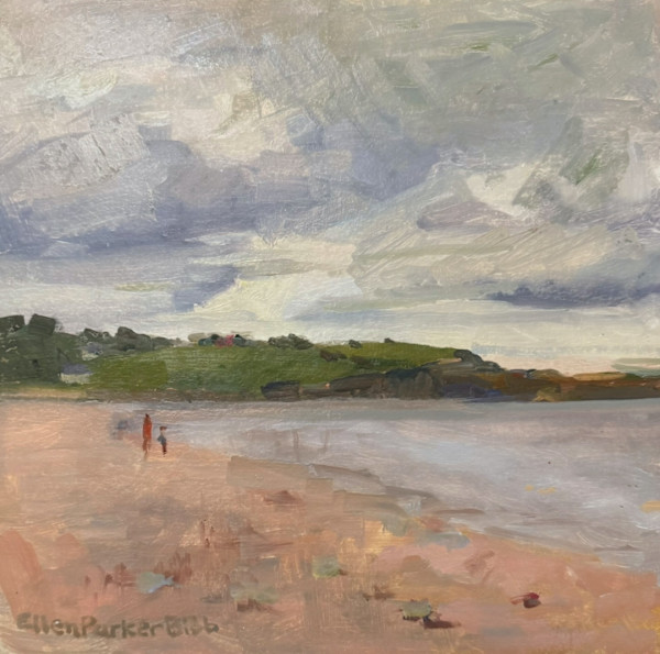 Beach in Ireland by Ellen Parker Bibb