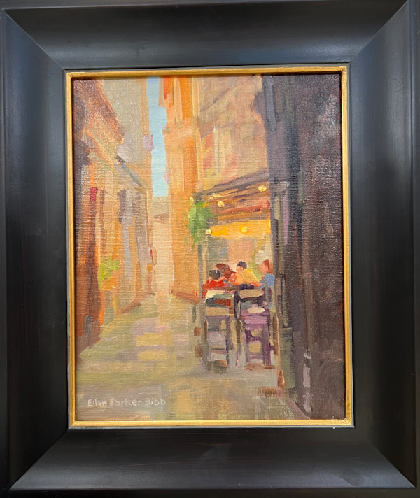 Alfresco in Spoleto by Ellen Bibb