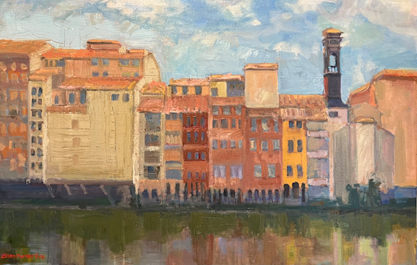 Accross the River Arno by Ellen Bibb