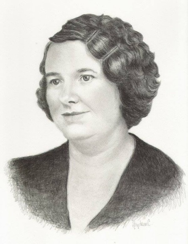 Anna's Portrait by Ann Nystrom Cottone