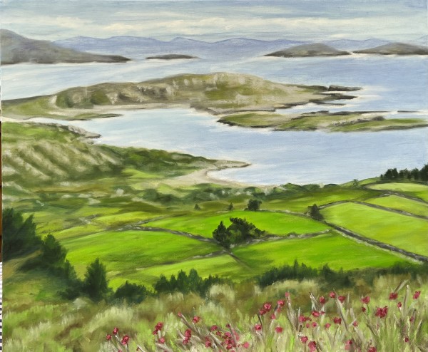 Overlook - Ring of Kerry Ireland by Ann Nystrom Cottone