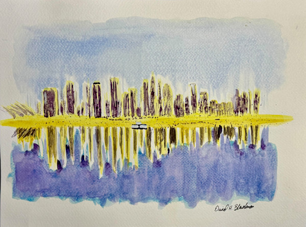City Echoes Beneath the Glow by David  H. L. Blackman, Ph. D.