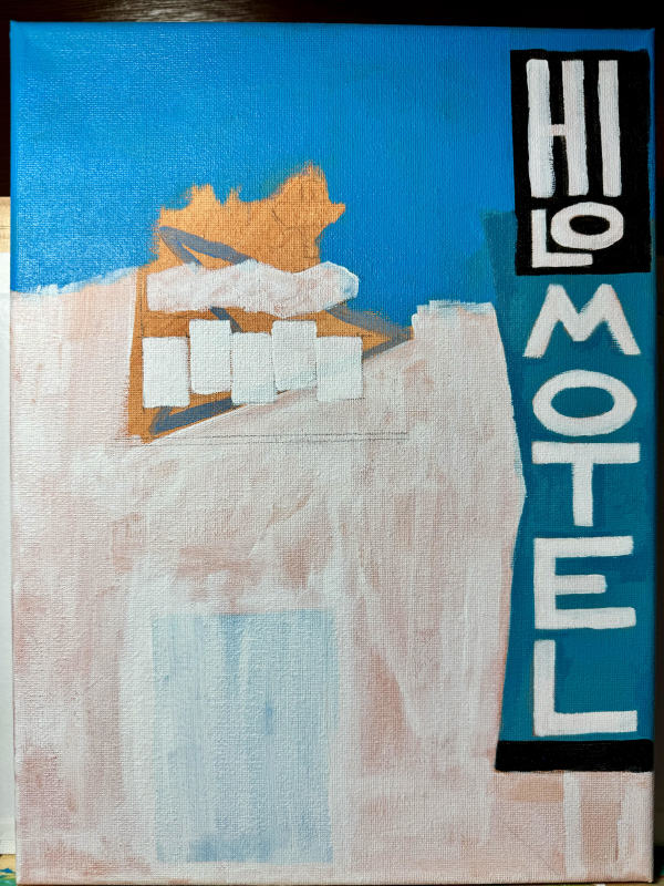 Hi Lo Motel sign by David  H. L. Blackman, Ph.D