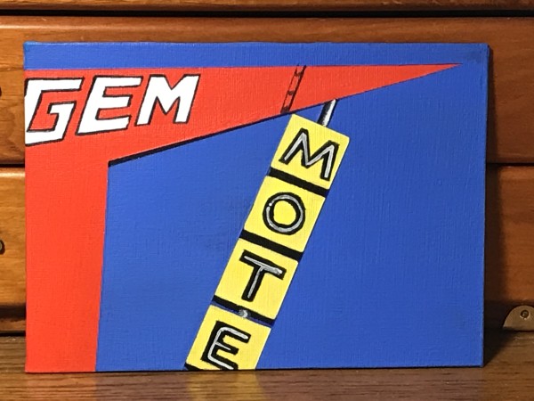 Gem Motel #2b by David  H. L. Blackman, Ph.D